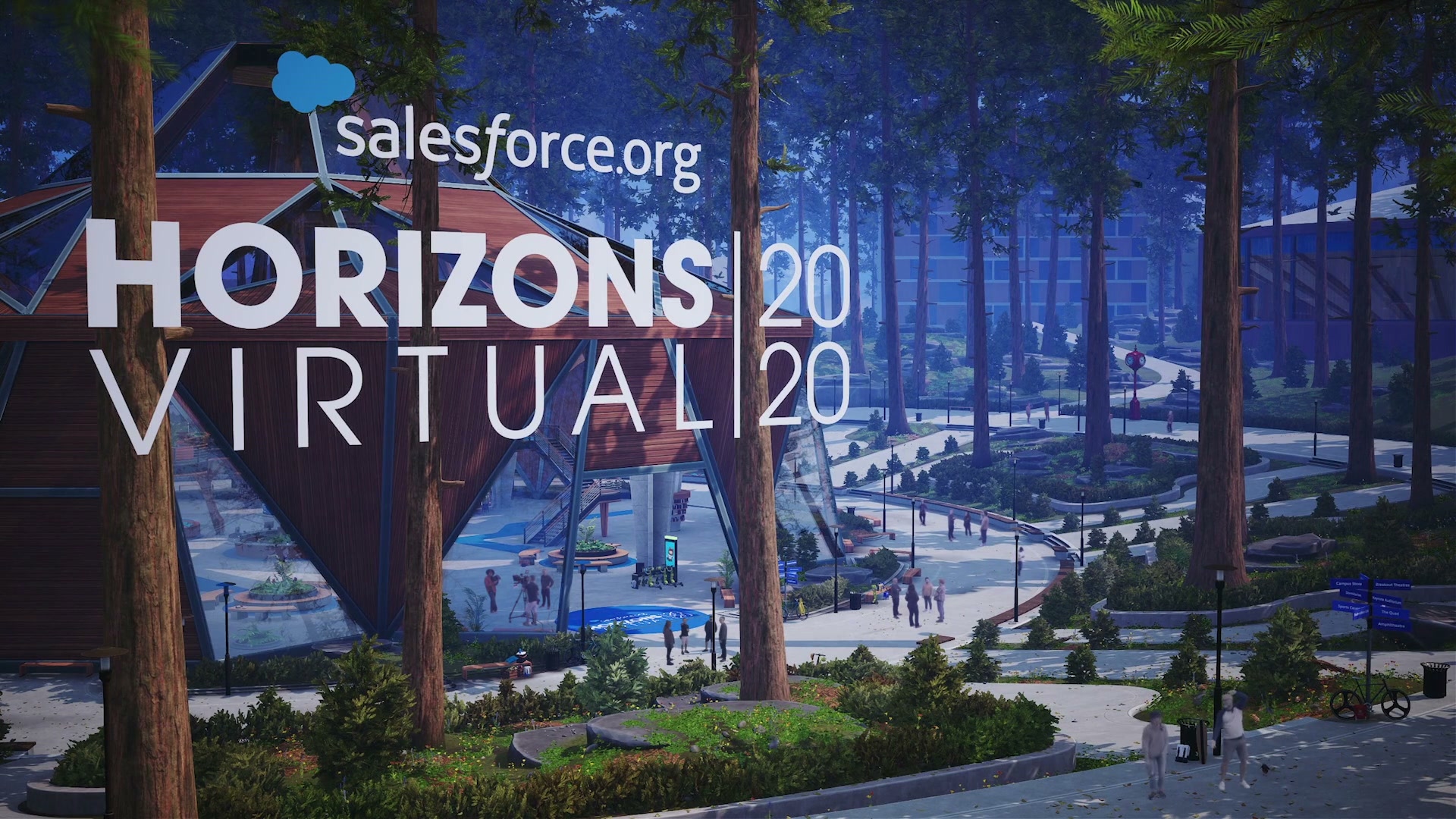 Salesforce Horizons 2020 — event branding