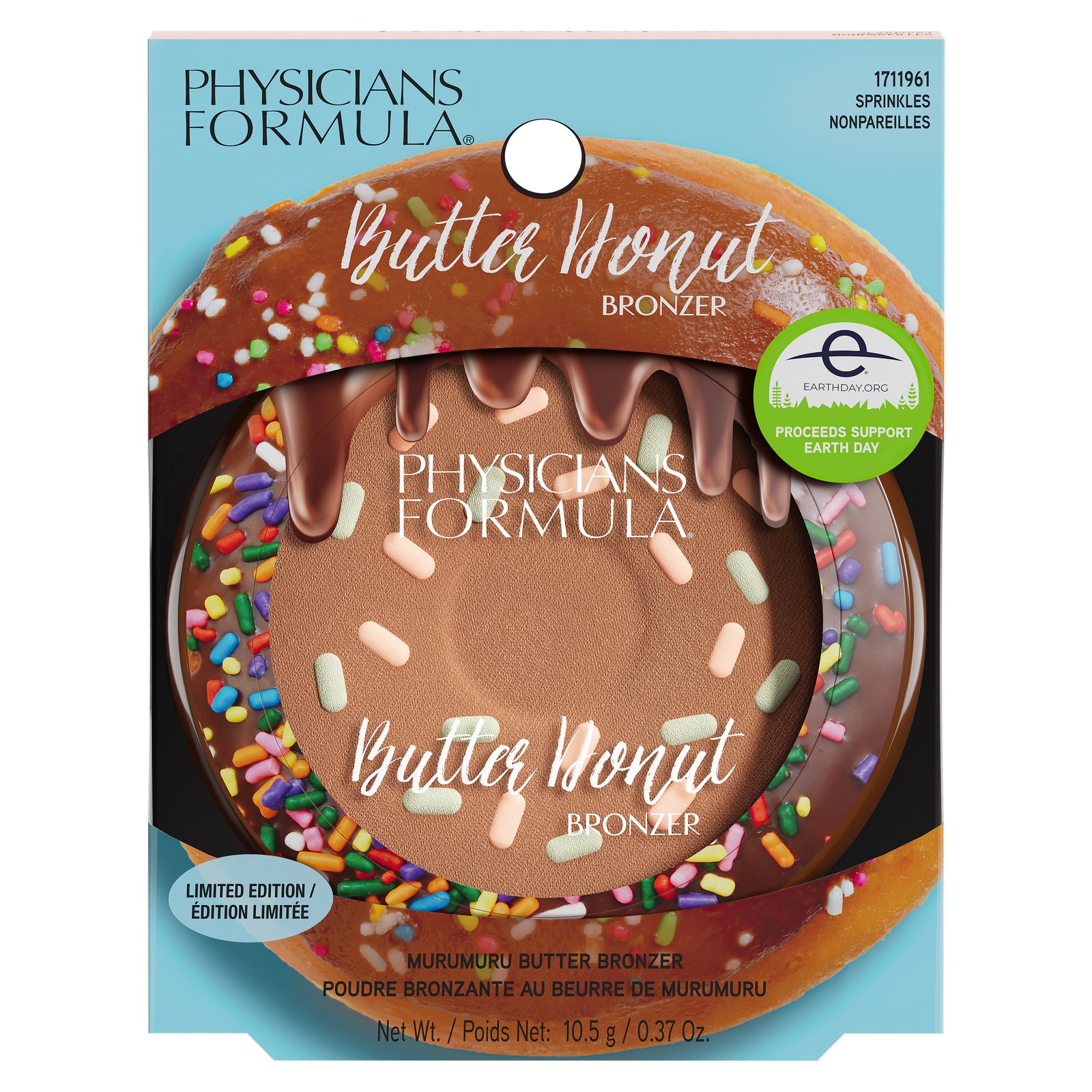 Butter Donut Bronzer packaging — full box render