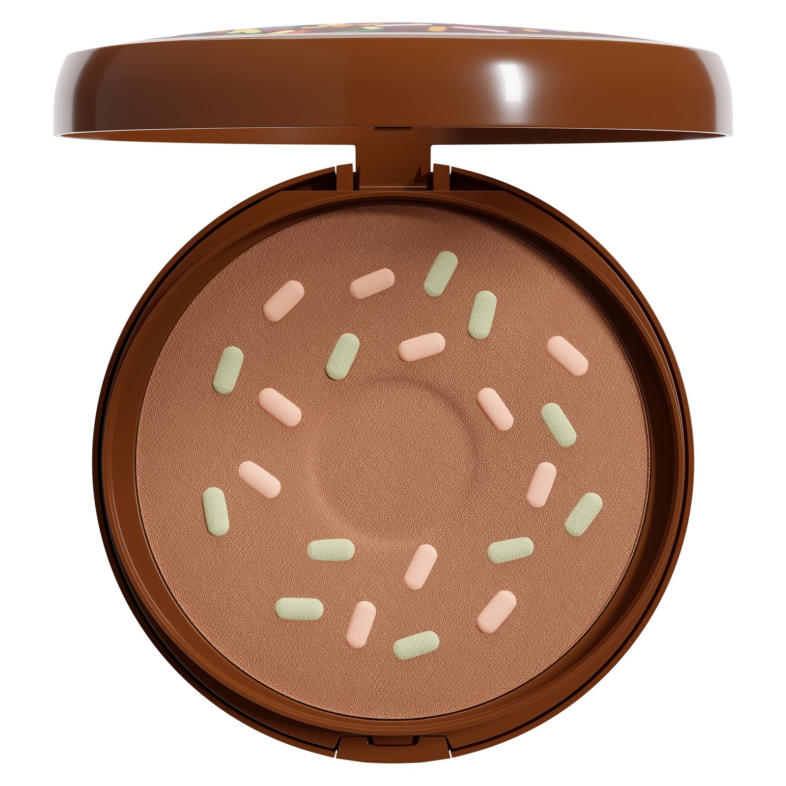 Donut Bronzer — sprinkle-pattern molded powder